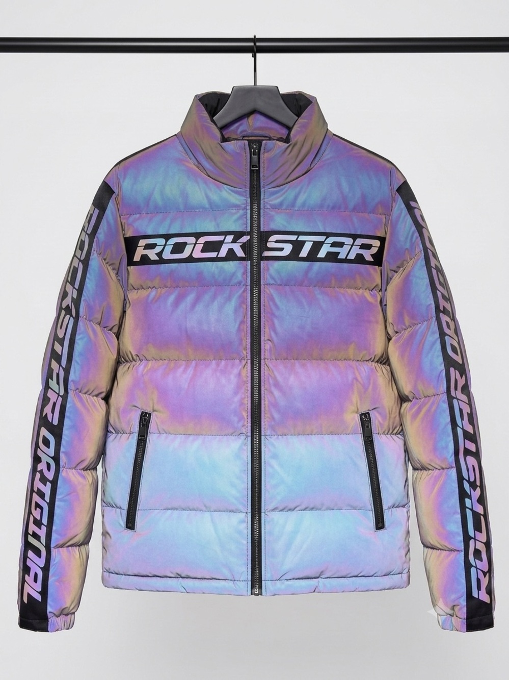 Men’s Rockstar Original Iridescent Puffer Jacket - Multicolor